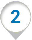 Pin Location showing number 2